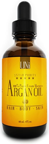 0045635802766 - PREMIUM 100% PURE ORGANIC MOROCCAN ARGAN OIL. HAIR & SKIN TREATMENT 4OZ/118ML. TRIPLE EXTRA VIRGIN GRADE. FAST ABSORBING. CERTIFIED ORGANIC ECOCERT & USDA. COLD PRESSED OIL. FOR DRY SCALP, NAILS, CUTICLES. EXCELLENT DAILY MOISTURIZER. GUARANTEED RESULTS