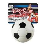 0045663202804 - ROUGH AND RUGGED SOCCER BALL WITH BELL 2.75 IN