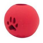 0045663204600 - ROUGH AND RUGGED SOLID RUBBER DOUBLE BALL DOG TOY 1 TOY