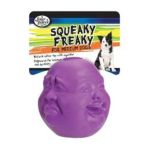 0045663209124 - SQUEAKY FREAKIES RUBBER TOY ASSORTED SMALL