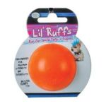 0045663221201 - RUFFS RUBBER TOY PUPPY BALL 2 2 IN