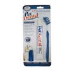 0045663410278 - NATURAL ORAL HYGIENE KIT WITH DUAL ACTION TOOTHBRUSH FOR LARGE DOGS MEDIUM 1 KIT