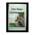0045663571252 - FOUR PAWS WOOD FRAME PRESSURE GATE 44 EXTRA TALL GATE 29.5-50 IN
