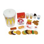 0045672812636 - MCKIDS MCDONALD'S PLAY FOOD ASSORTMENT IN A PLASTIC DRINK CONTAINER