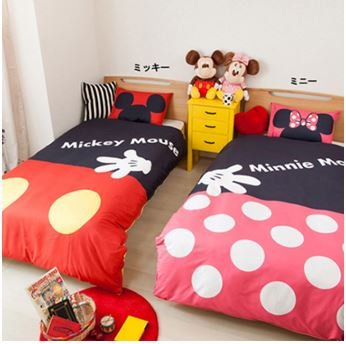 4573397576312 - DISNEY MINNIE QUILT COVER 150 × 210CM NEW FROM JAPAN F/S