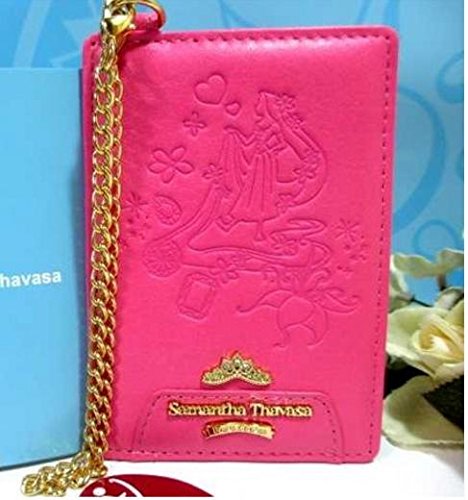 4573397579221 - SAMANTHA THAVASA DISNEY LIMITED TANGLED PASS CASE RED PINK NEW FROM JAPAN F/S