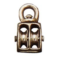 0045768747156 - LACLEDE CHAIN C-0178ZD-1 DOUBLE SHEAVE ROPE PULLEY 1