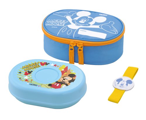4580244689293 - THERMOS FRESH LUNCH BOX DISNEY MICKEY MOUSE BLUE 360ML DJA-363DS BL (JAPAN IMPORT)