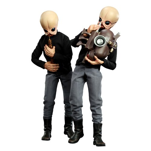 4580279602717 - STAR WARS - 1/6 SCALE FULLY POSEABLE FIGURE: CREATURES OF STAR WARS - TEDN D`HAI & NALAN CHEEL (MODAL NODES)