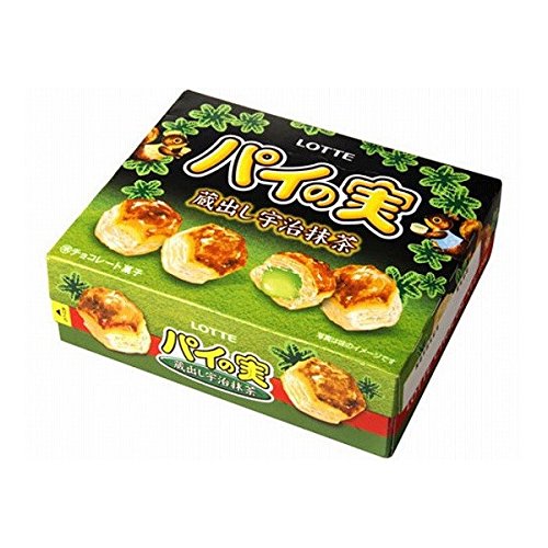 4582401771643 - LOTTE PIE NO MI GREEN TEA MATCHA CHOCOLATE MINI PIE PASTRY FROM JAPAN
