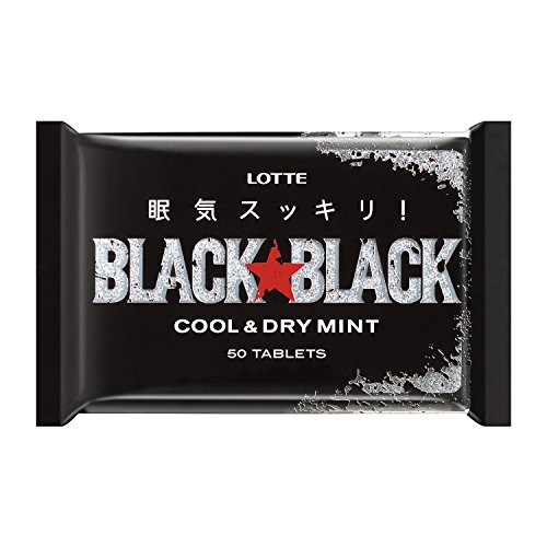 4582401771704 - LOTTE BLACK BLACK COOL & DRY MINT 50 TABLETS×10 PACKS FROM JAPAN
