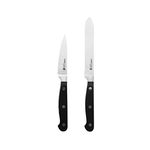 0045908064488 - SABATIER CLASSIC FORGED PARER UTILITY KNIFE SET, BLACK