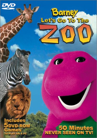 0045986028235 - BARNEY - LET'S GO TO THE ZOO