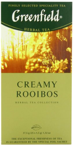 4605246005244 - GREENFIELD TEA, CREAMY ROOIBOS, 25 COUNT