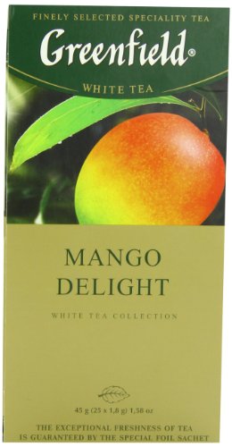 4605246006555 - GREENFIELD TEA, MANGO DELIGHT, 25 COUNT