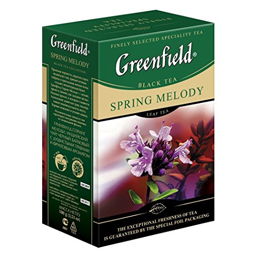 4605246007170 - GREENFIELD TEA SPRING MELODY LOOSE LEAF, 100GR
