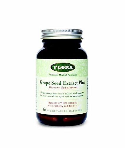 4605420000621 - FLORA - GRAPE SEED EXTRACT PLUS CAPSULES - 60 COUNT