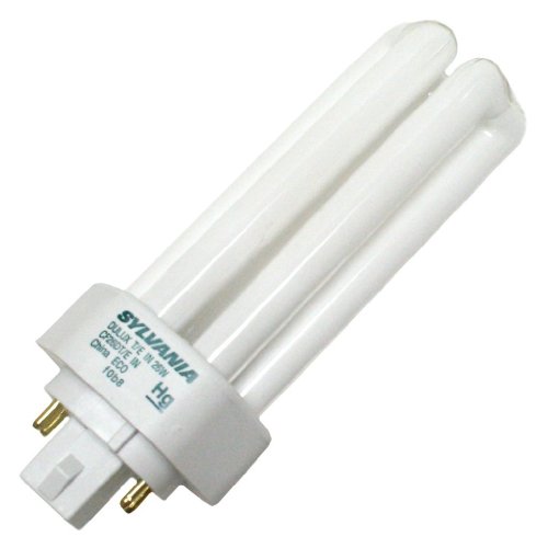 0046135208812 - (10 PACK) SYLVANIA 20881 CF26DT/E/IN/835/ECO 26-WATT 3500K 4-PIN TRIPLE TUBE COMPACT FLUORESCENT LAMP