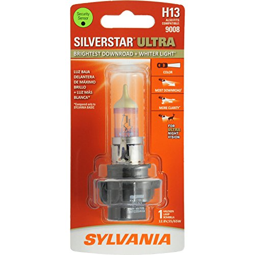 0046135356315 - SYLVANIA H13 SILVERSTAR ULTRA HIGH PERFORMANCE HALOGEN HEADLIGHT BULB, (PACK OF 1)