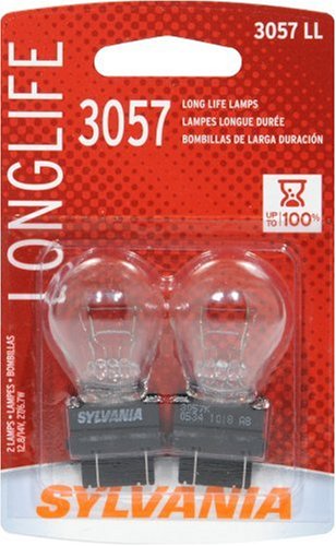 0046135381935 - SYLVANIA 3057LL LONG LIFE MINIATURE LAMP, (PACK OF 2)