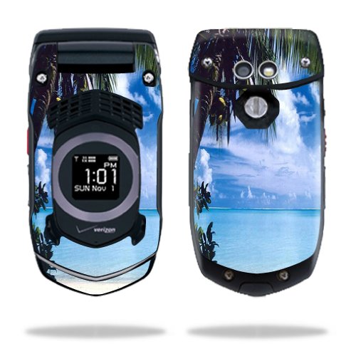 0046144014305 - MIGHTYSKINS PROTECTIVE VINYL SKIN DECAL COVER FOR CASIO G'ZONE ROCK C731 CELL PHONE WRAP STICKER SKINS BEACH BUM