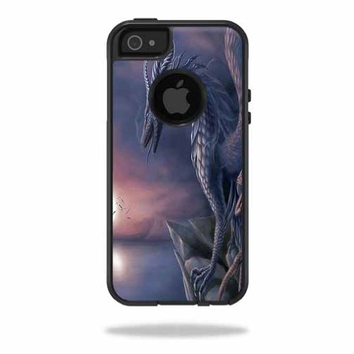 0046144046412 - MIGHTYSKINS PROTECTIVE VINYL SKIN DECAL COVER FOR OTTERBOX COMMUTER IPHONE 5 / 5S CASE CELL PHONE WRAP STICKER SKINS DRAGON FANTASY