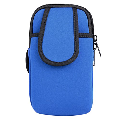 4624339872266 - GENERIC MULTI-PURPOSE SPORTS ARM BAGS,MINI-ARM BAGS,CELL PHONE BAGS,WALLETS USE FOR EXERCISE,SPORTS,RUNNING AND OTHER OUTDOOR SPORTS. (BLUE )