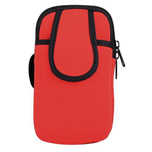4624339872297 - GENERIC MULTI-PURPOSE SPORTS ARM BAGS,MINI-ARM BAGS,CELL PHONE BAGS,WALLETS USE FOR EXERCISE,SPORTS,RUNNING AND OTHER OUTDOOR SPORTS. (RED )