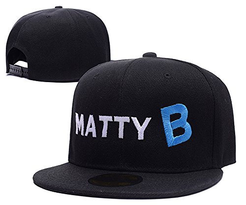 4625872748865 - YINGMIN MATTY B RAPS LOGO ADJUSTABLE SNAPBACK EMBROIDERY HATS CAPS