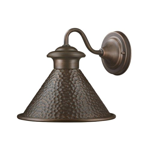 0046335974616 - HOME DECORATORS COLLECTION ESSEN OUTDOOR ANTIQUE COPPER 6 IN. WALL LANTERN