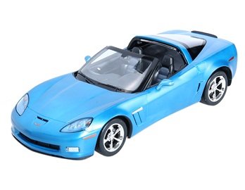 4640009024711 - RASTAR 1/14 AUTHORIZED CHEVROLET CORVETTE C6 G5 6-CHANNEL RC CAR (BLUE) + WORLDWIDE FREE SHIPING