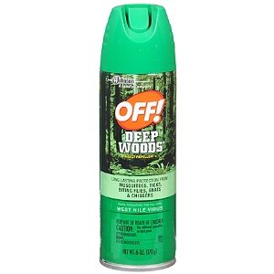 0046500219887 - OFF! DEEP WOODS SPORTSMEN INSECT REPELLENT DRY, 8 OZ.