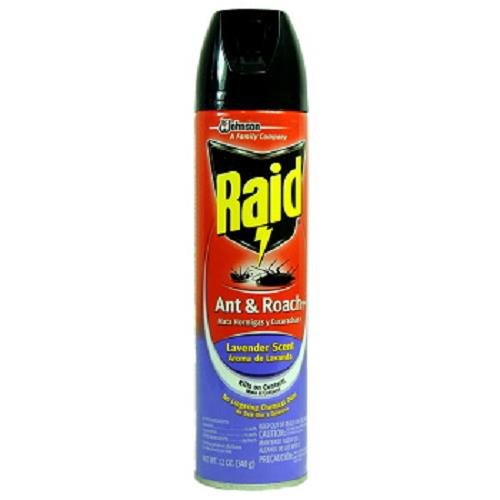 0046500739644 - RAID ANT AND ROACH KILLER, LAVENDER SCENT, 12.0 OUNCE