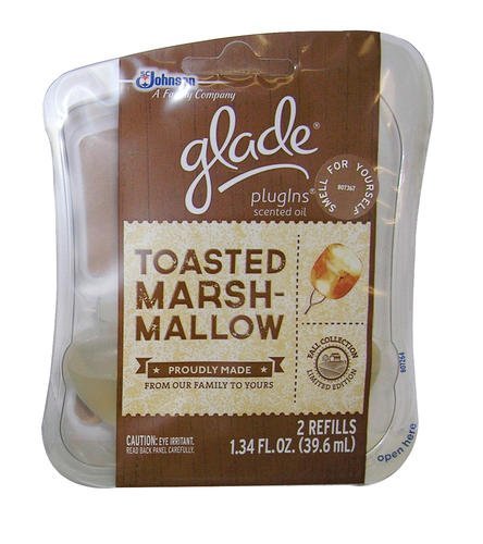 0046500748479 - GLADE P/IN SCENTED OIL REFILL /2PK TOASTED MARSHMALLOW 2-PACK