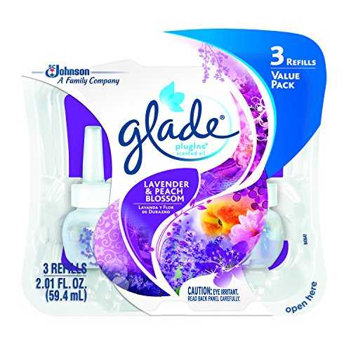 0046500751738 - GLADE PLUGINS SCENTED OIL REFILLS, LAVENDER AND PEACH BLOSSOM, 2.01 FLUID OUNCE