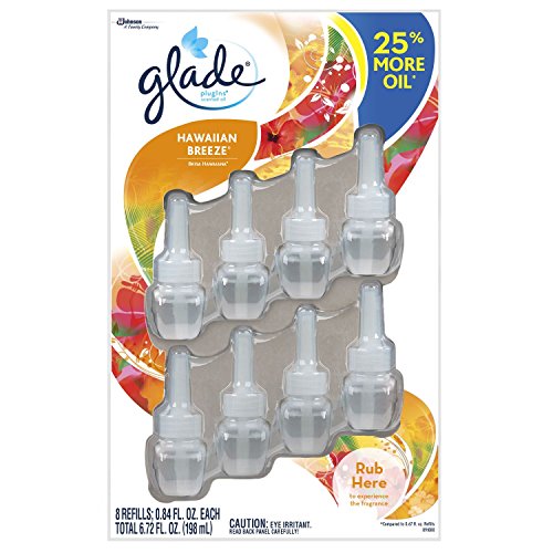 0046500766831 - GLADE LIMITED EDITION PLUGINS SCENTED OILS REFILLS 25% MORE 8 CT - HAWAIIAN BREE