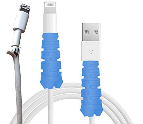 0046655680334 - THE FRAY FIX LIGHTNING! (WORKS FOR LIGHTNING CORD AND USB-C POWER CABLE)(LIGHT BLUE)