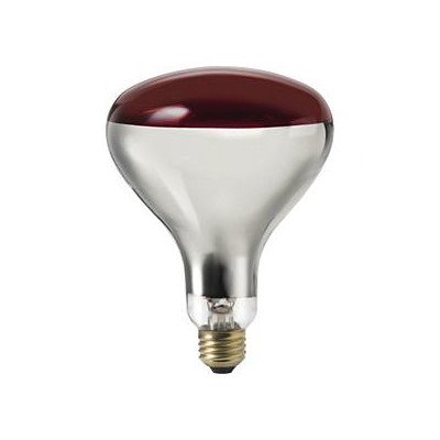 0046677415839 - INFRARED HEAT-RAY LIGHT BULB COLOR: RED