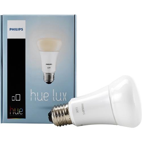 0046677433710 - PHILIPS 433714 9W A19 HUE LUX WHITE LED PERSONAL WIRELESS LIGHTING SINGLE LIGHT BULB