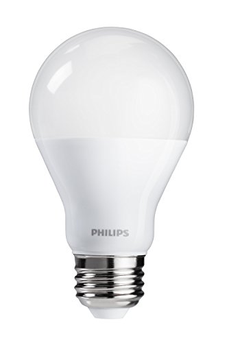 0046677455934 - PHILIPS 455931 60 WATT EQUIVALENT A19 LED LIGHT BULB DIMMABLE WARM GLOW, FRUSTRATION FREE, 2-PACK