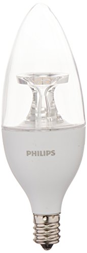 0046677461867 - PHILIPS B11 CANDELABRA DIMMABLE LED DECORATIVE LIGHT BULB