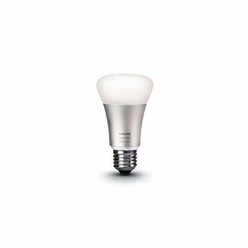 0046677464509 - PHILIPS 464503 HUE WHITE AND COLOR A19 LED BULB, 3RD GENERATION WITH RICHER COLORS FOR IOS AND ANDROID