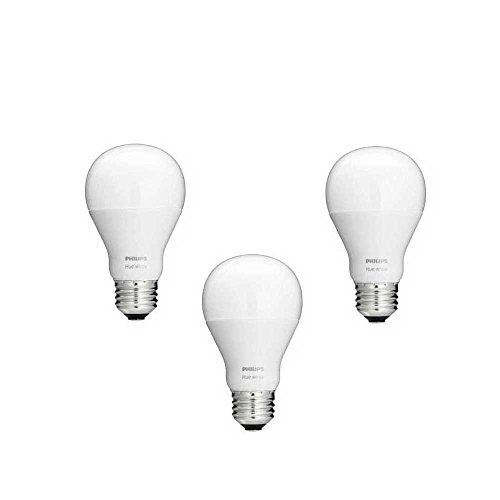 0046677468057 - PHILIPS 468058 HUE WHITE A19 LIGHT BULBS, 3-PACK, WORKS WITH AMAZON ALEXA