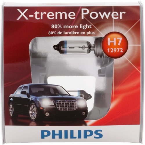 0046677713232 - PHILIPS H7 X-TREME POWER REPLACEMENT BULB, (PACK OF 2)