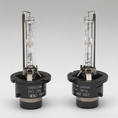 0046677713423 - TOSHIBA D4S XENON HID BULBS 4300K 35W FOR LEXUS AND TOYOTA (PACK OF 2)