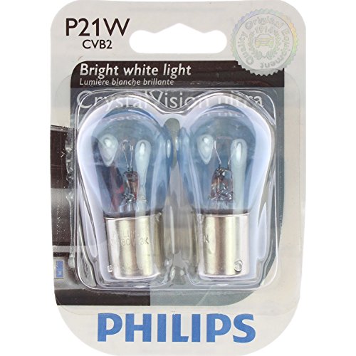 0046677717797 - PHILIPS P21W CRYSTALVISION ULTRA MINIATURE BULB, 2 PACK