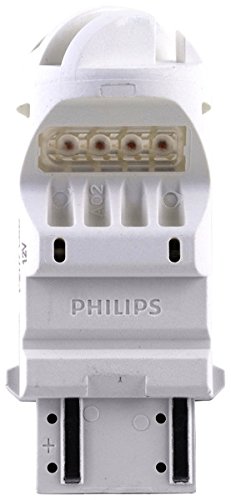 0046677718022 - PHILIPS 3157 RED VISION LED STOP/TAIL LIGHT (PACK OF 2)