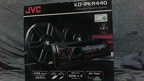 0046838068522 - BRAND NEW JVC PACKAGE CAR STEREO RECEIVER MP3 WMA CD PLAYER (KD-R440) + 6.5 2-WAY CAR SPEAKERS (CS-XM621)