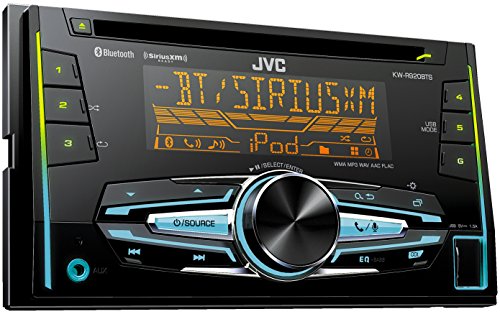 0046838073045 - JVC KW-R920BTS DOUBLE DIN BLUETOOTH IN-DASH CAR STEREO RECEIVER W/ FOR ANDROID & IPHONE, SXM, VARIO, 2 PRE 4.8V AND FLAC PLAYBACK
