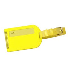 0046914900470 - VOLTAGE VALET NEON LUGGAGE TAG - YELLOW